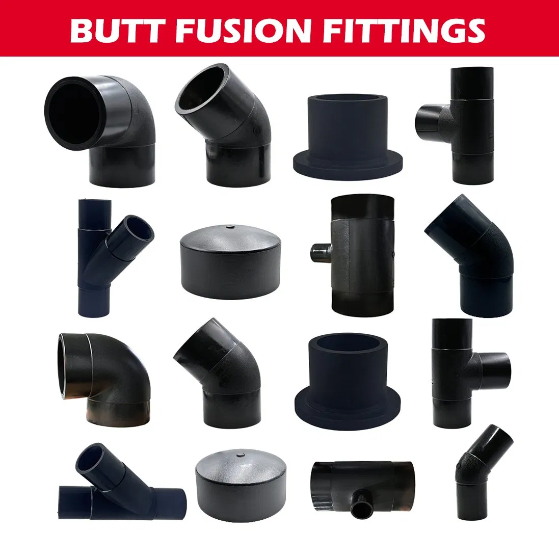 Отвод HDPE для стыковой сварки Jiuyang