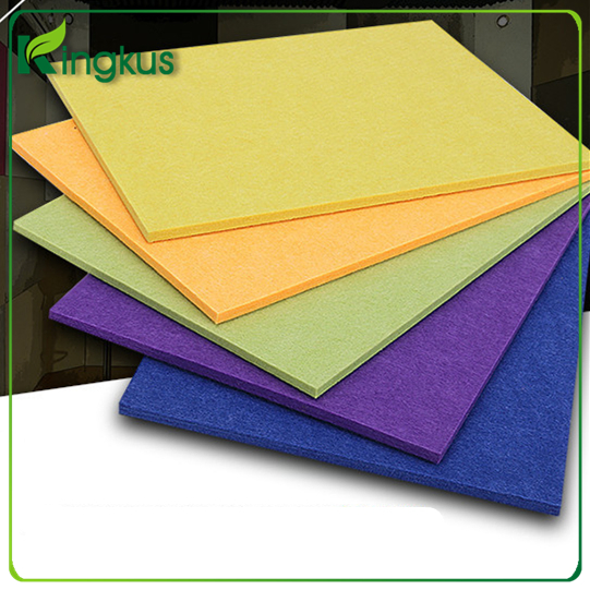 Pet New Design Polyester Fiber Ceiling Tile Acoustic Panel