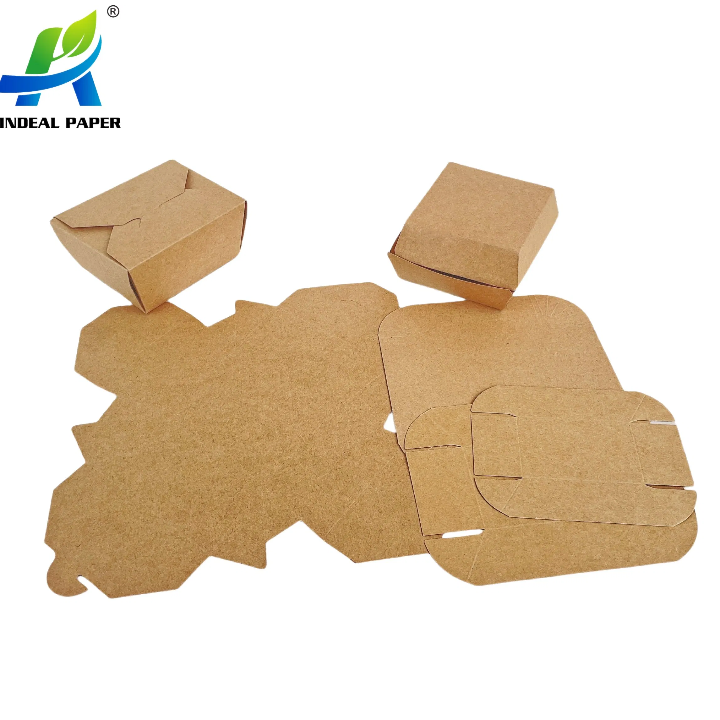 Eco Friendly Cardboard Coffee Fan Kraft Paper Material Bottom PE Coated Paper Cup Rolls