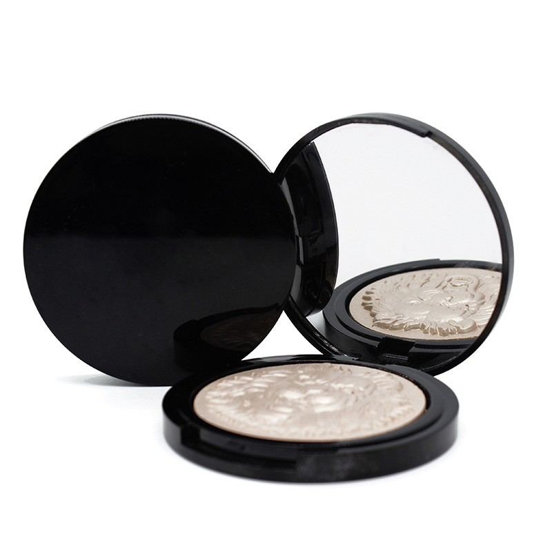 Customized Logo Embossed High-Gloss Powder Makeup V Face Shadow Profile Nose Shadow Multi-Color Concealer Repair Volume Blush Powder