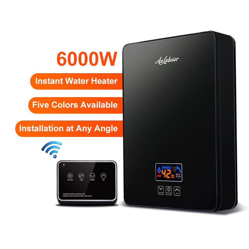 Energy-Efficient 6kw Wall-Mounted Water Heater with WiFi Control