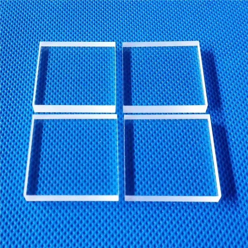 Customized Tempered Heat Polishing Corrosion Resistance Optical High Purity Polished Fused Silica UV Quartz Sheet Glass with Transparent 99.99% U-Shaped Disc