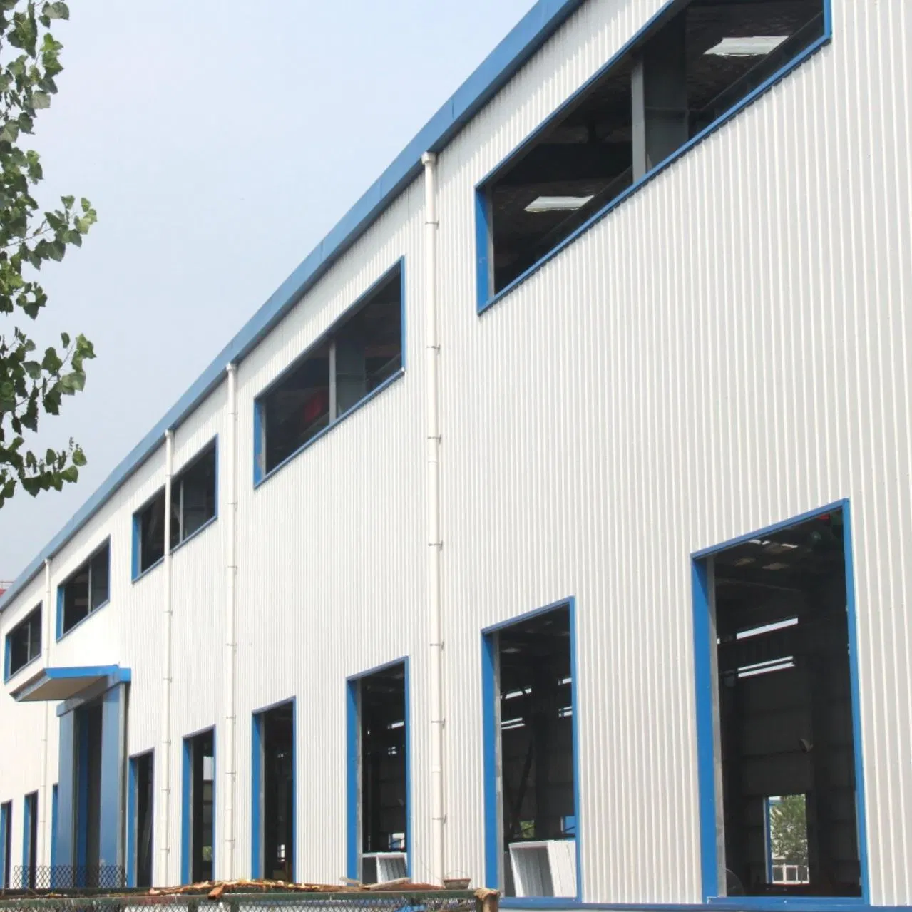 Prefabricated Heavy Duty Steel Frame Structure for Large Span Industrial Buildings