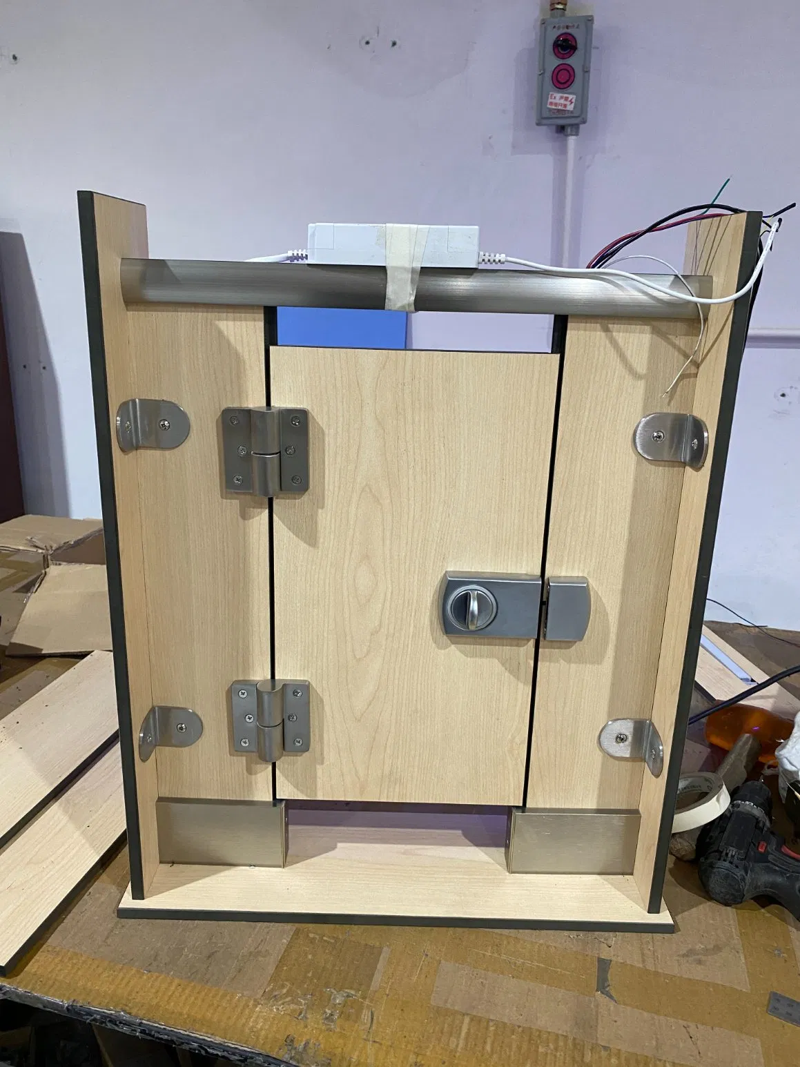 Fumeihua Kindergarten Preschool Nursery HPL Toilet Cubicles Partition