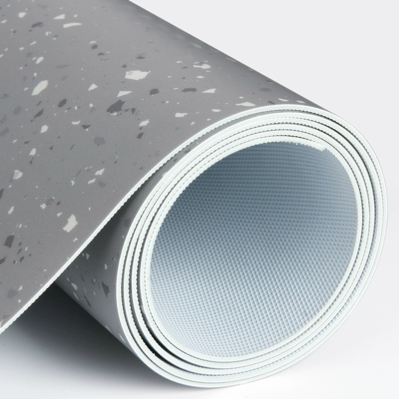PVC Vinyl Floor Multi-Layer Design Non-Slip Homogeneous Commercial Floor for Hospitals Office and Schools