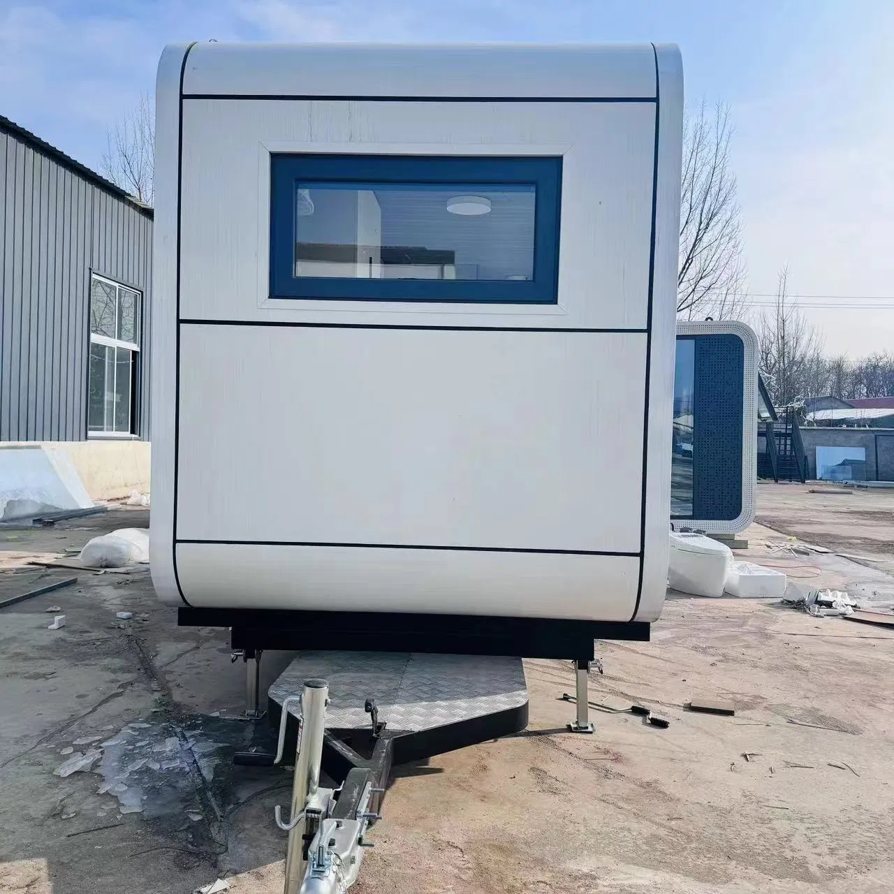 2025 Meeting Room Prefab Home Garden Pod House Backyard Camping House Office Pods Apple Cabin