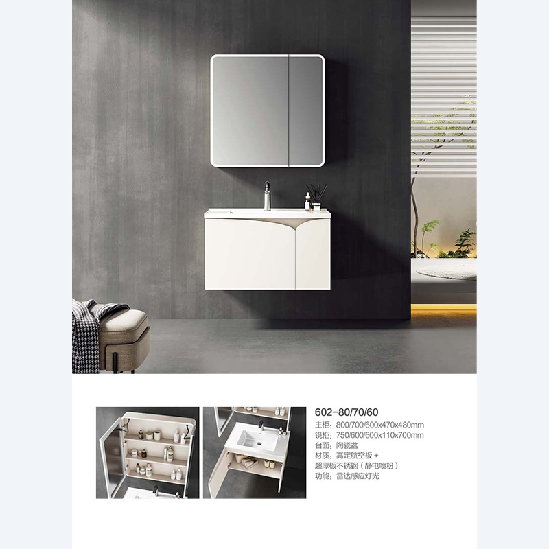 40 Inch Modern Bathroom Furniture Single Sink
