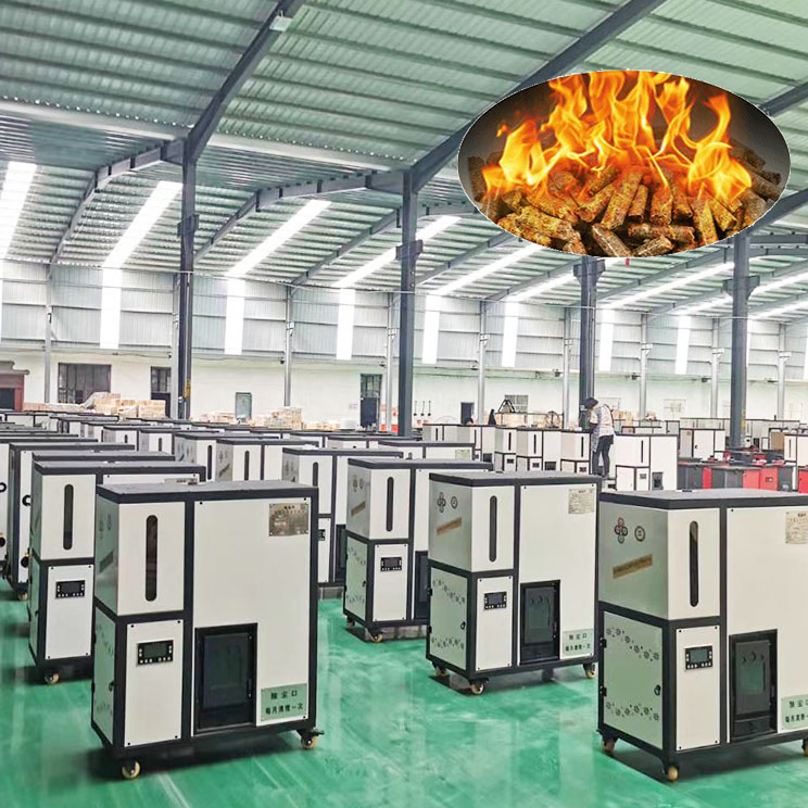 Biomass Pellet Wood Fuel Water Hydro Circulation Boiler Indoor Heating Stove