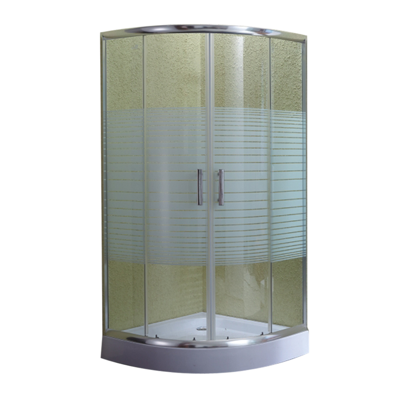 Frame Modern Series Washroom Aluminum Price Glass Unit Bathroom Corner Shower Room 2 Sided Shower Enclosure