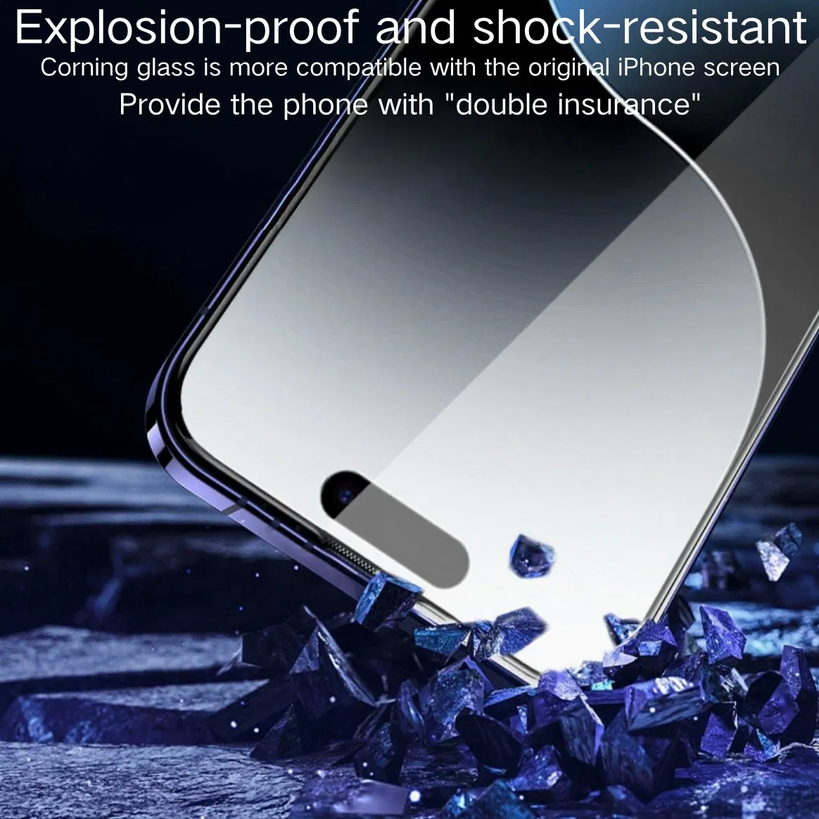 Premium Tempered Glass Screen Protector for iPhone 16 9h Hardness Anti-Scratch & Bubble-Free