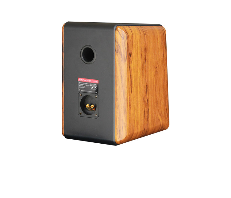 Passive Bookshelf Speakers 2 Way Home Theater Stereo Desktop 6.5-Inch