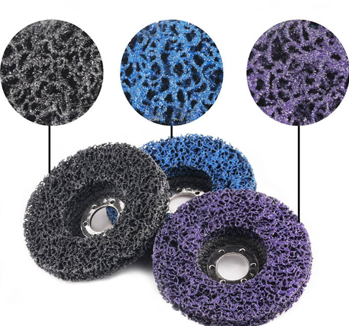 Customized Size Purple Black Blue Orange Cleaning and Stripping Disc for Paint Removal
