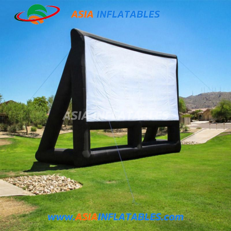 Custom Indoor Outdoor Inflatable Projection Cinema Movie Screen for Sale
