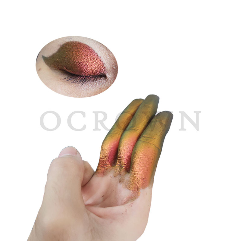 Shining Unicorn Mirror Nail Chameleon Pigment Chrome Powder
