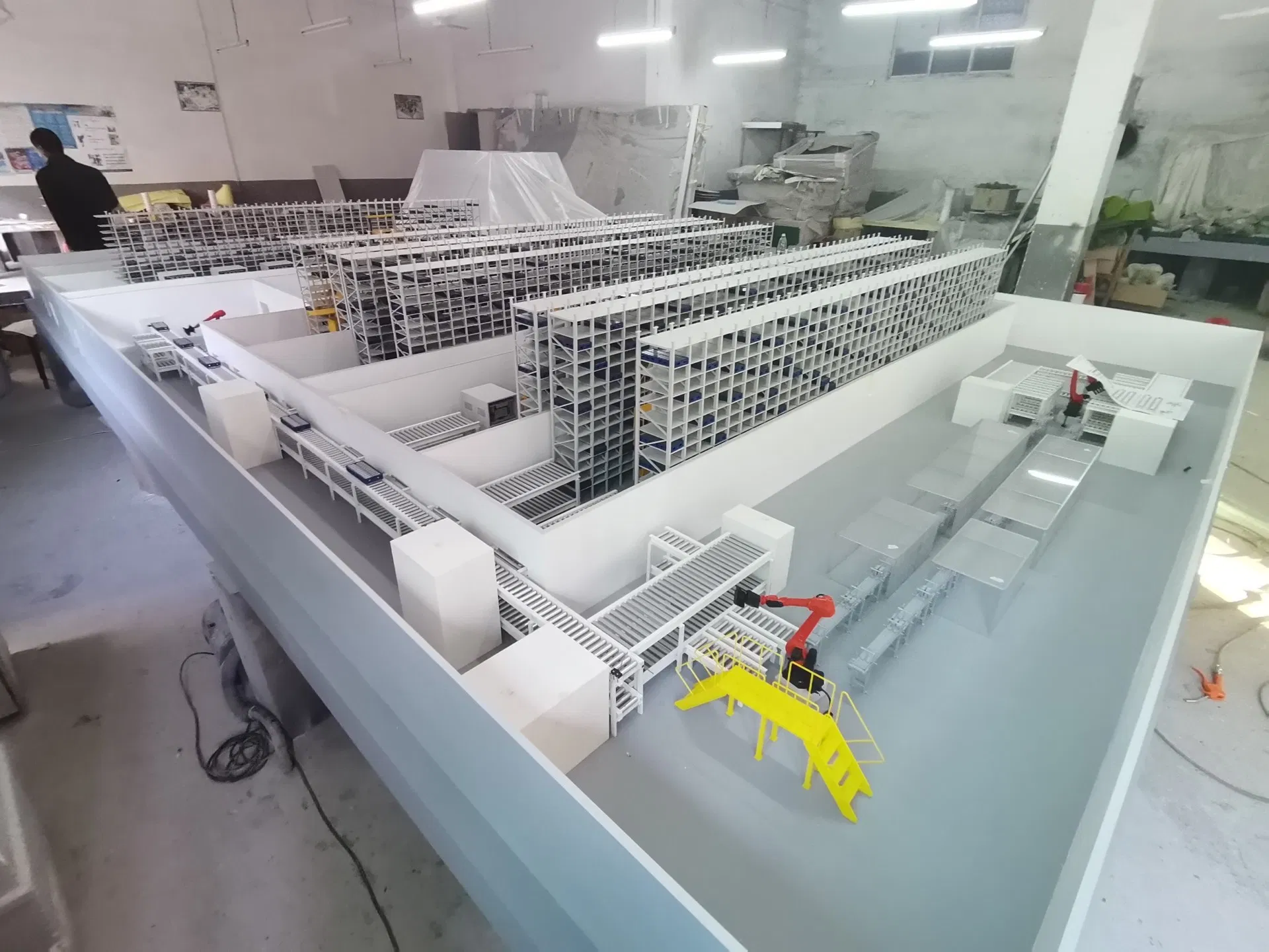 Heng Hui's Warehouse Logistics Model Display for Exhibitions, Origin: Guangdong
