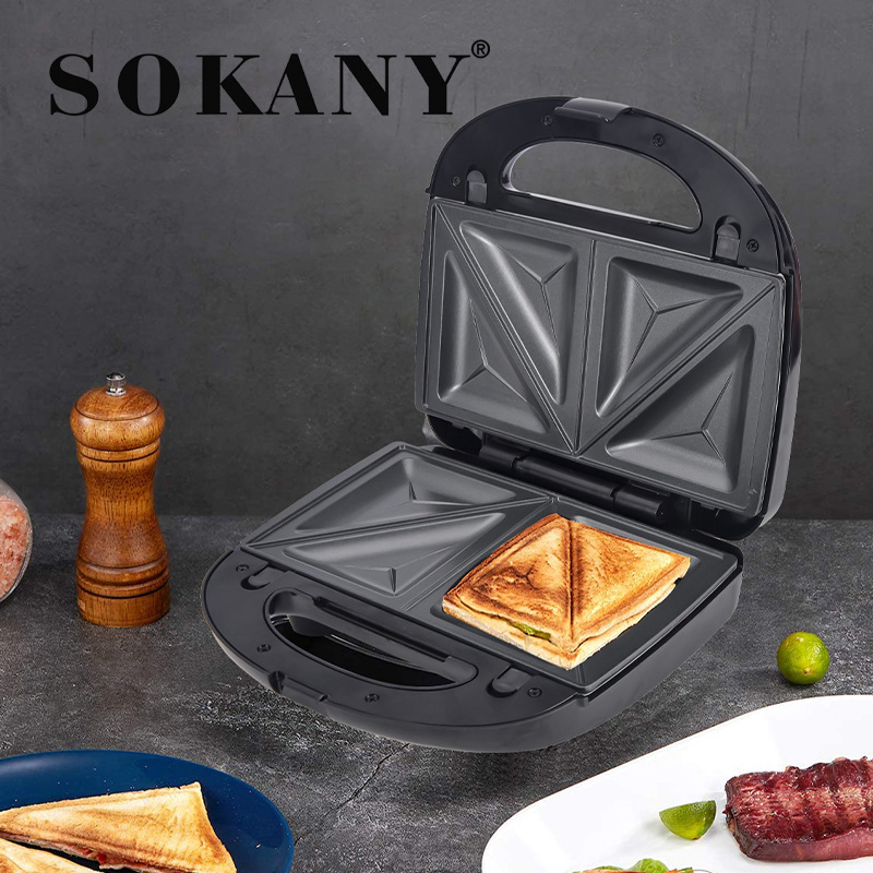 Sokany Sandwich Maker Sokany 6 in 1 Sandwich Maker Sk 908 Sk-908 Electric Sandwich Maker Sokany Waffle Maker Sokany Toaster Doughnut Donut Maker Wholesale Price
