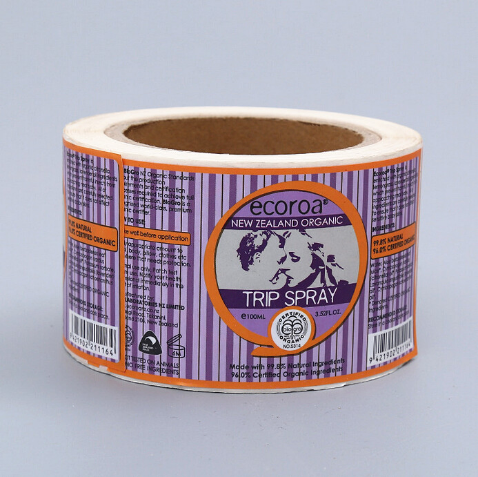 Cmyk Printing Company Logo Labels