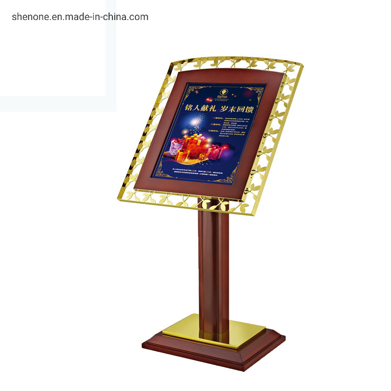 Shenone Hotel Portable Outdoor Sidewalk Sign a Board Poster Stand