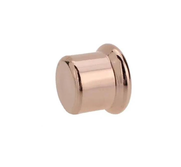 ASTM B88 Copper Press Pipe Tube Fitting End Cap Made of Brass
