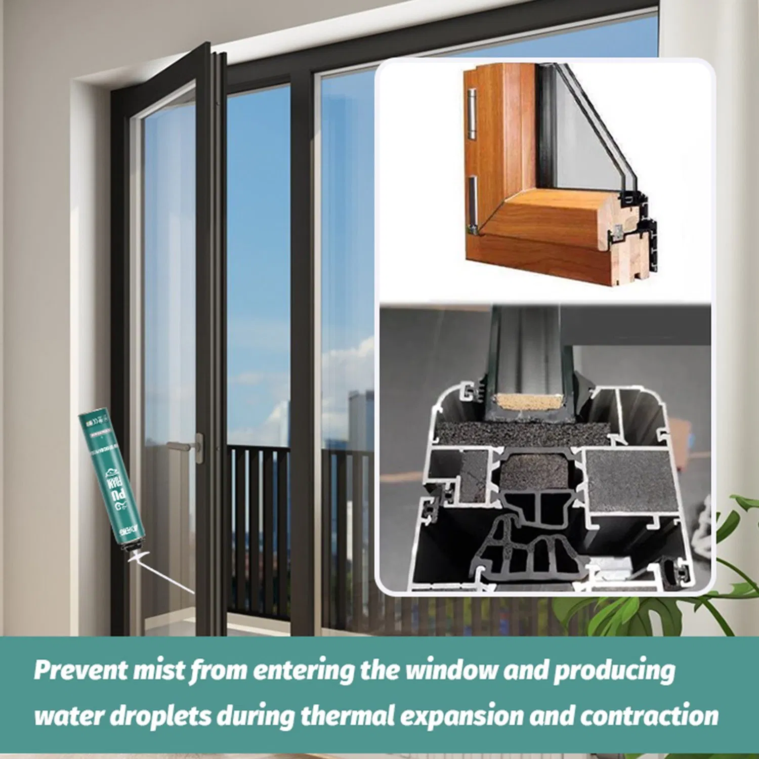 Premium Low Expansion Polyurethane Foam Sealant for Soundproofing