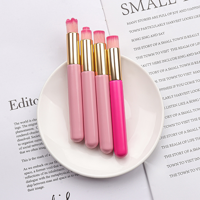 High-Quality Wooden Handle Nose Brush for Removing Blackheads and Cleaning Pores