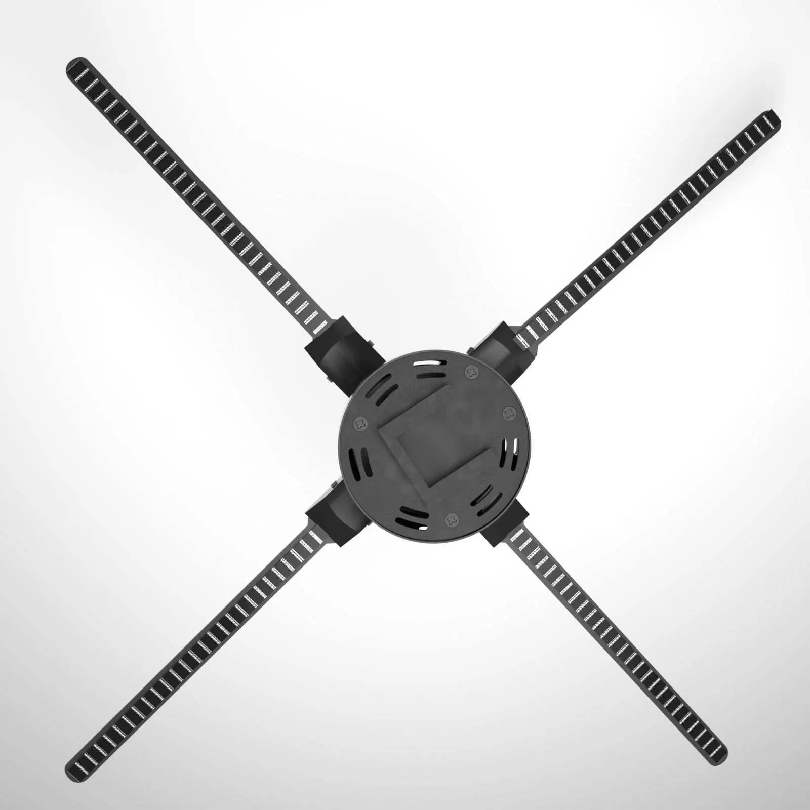 3D Holographic Naked Eyes 3D Fan with WiFi APP Control