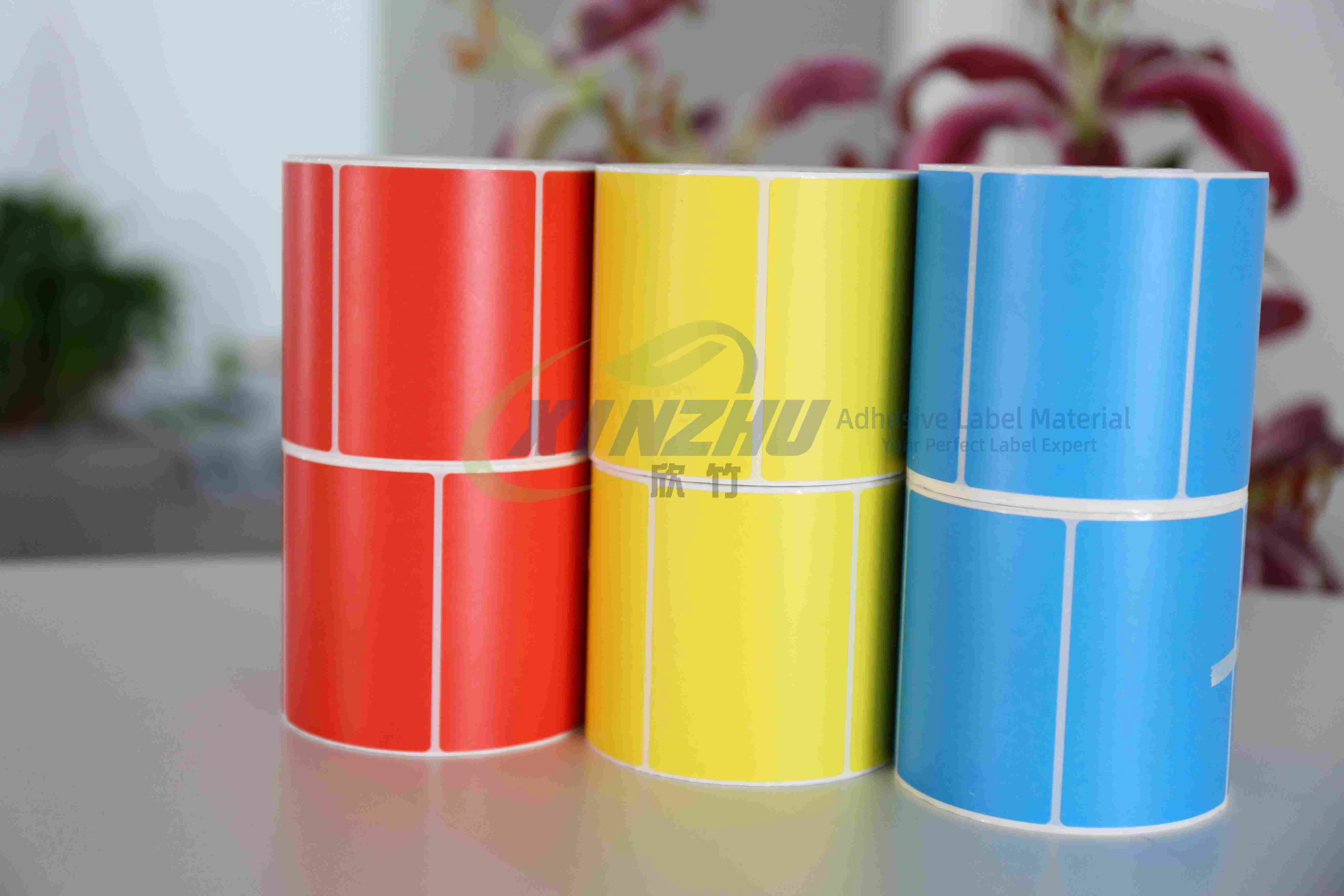 Double Color Thermal Sticker Barcode Self Label Material