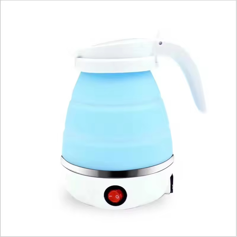 600ml Outdoor Travelling Silicone Foldable Ttravel Portable Electric Kettle