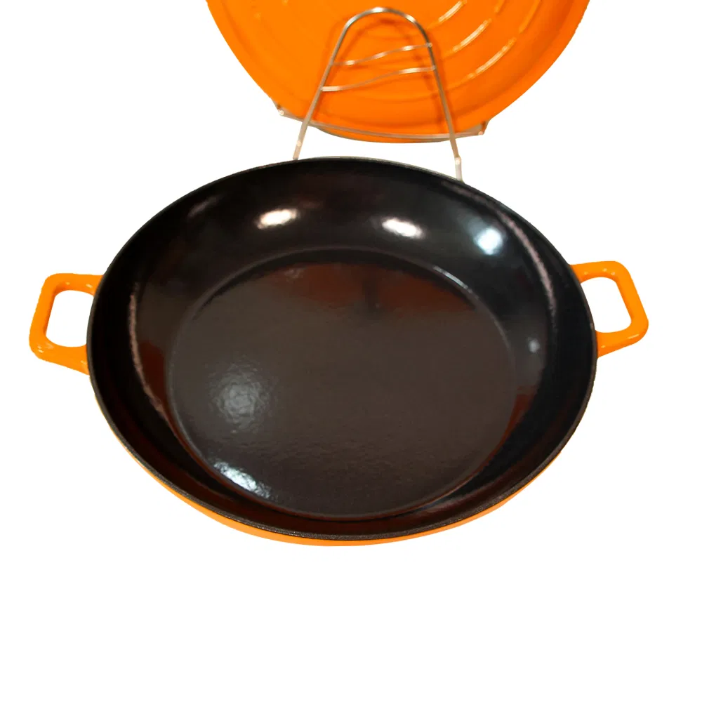 Чугунная эмалированная утятница SUOZE, 31.6 см