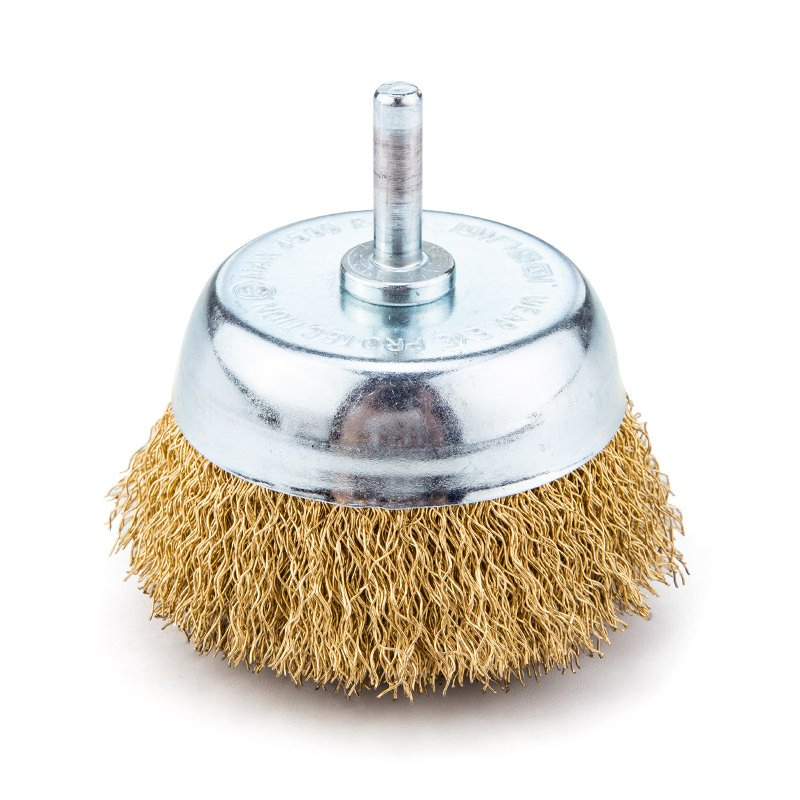 Проволочная щетка круглая для удаления ржавчины
