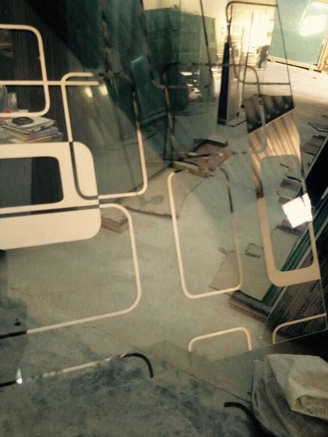 Titanium Glass Silk Screen Glass Aicd Etched Glass