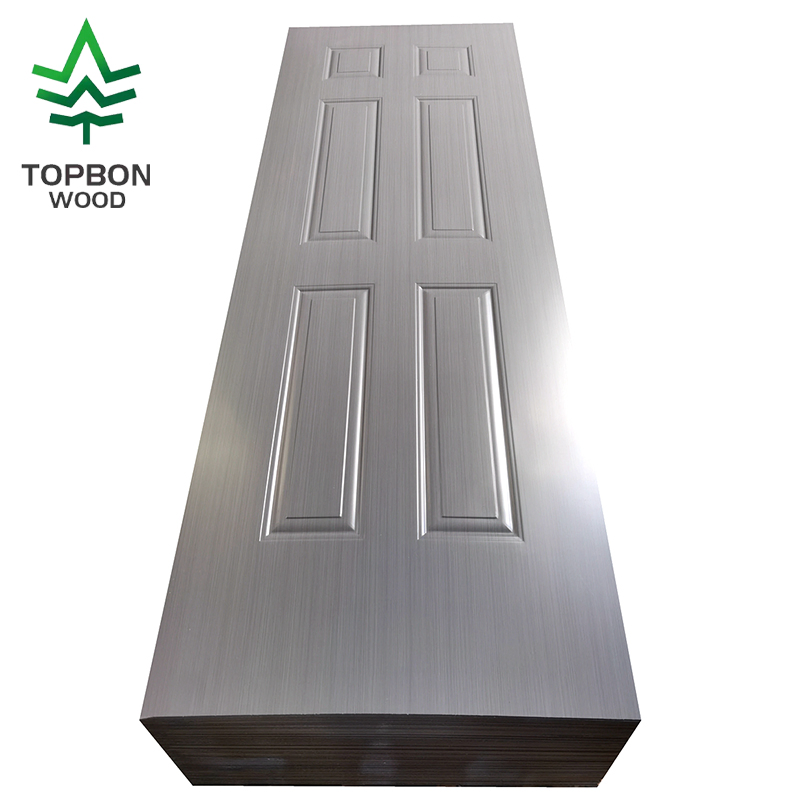 Melamine Laminated MDF Molded Door Skins in High Glossy Finish