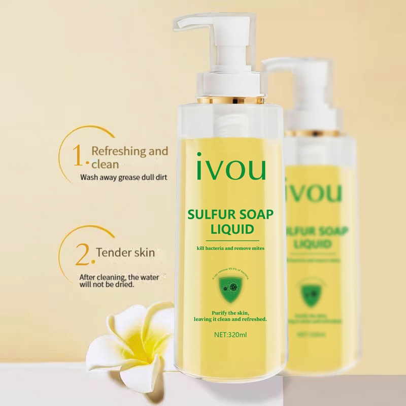Oil Control Bactericidal Soap Liquid Body Care Sulfur Soap Liquid Mic Recommented