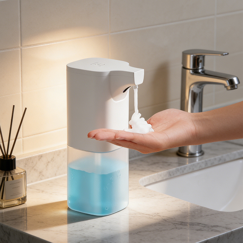 Automatic Sensor Soap Dispenser Touchless Foam/ Liquid Hand Sanitizer Dispenser for Bathroom Kitchen
