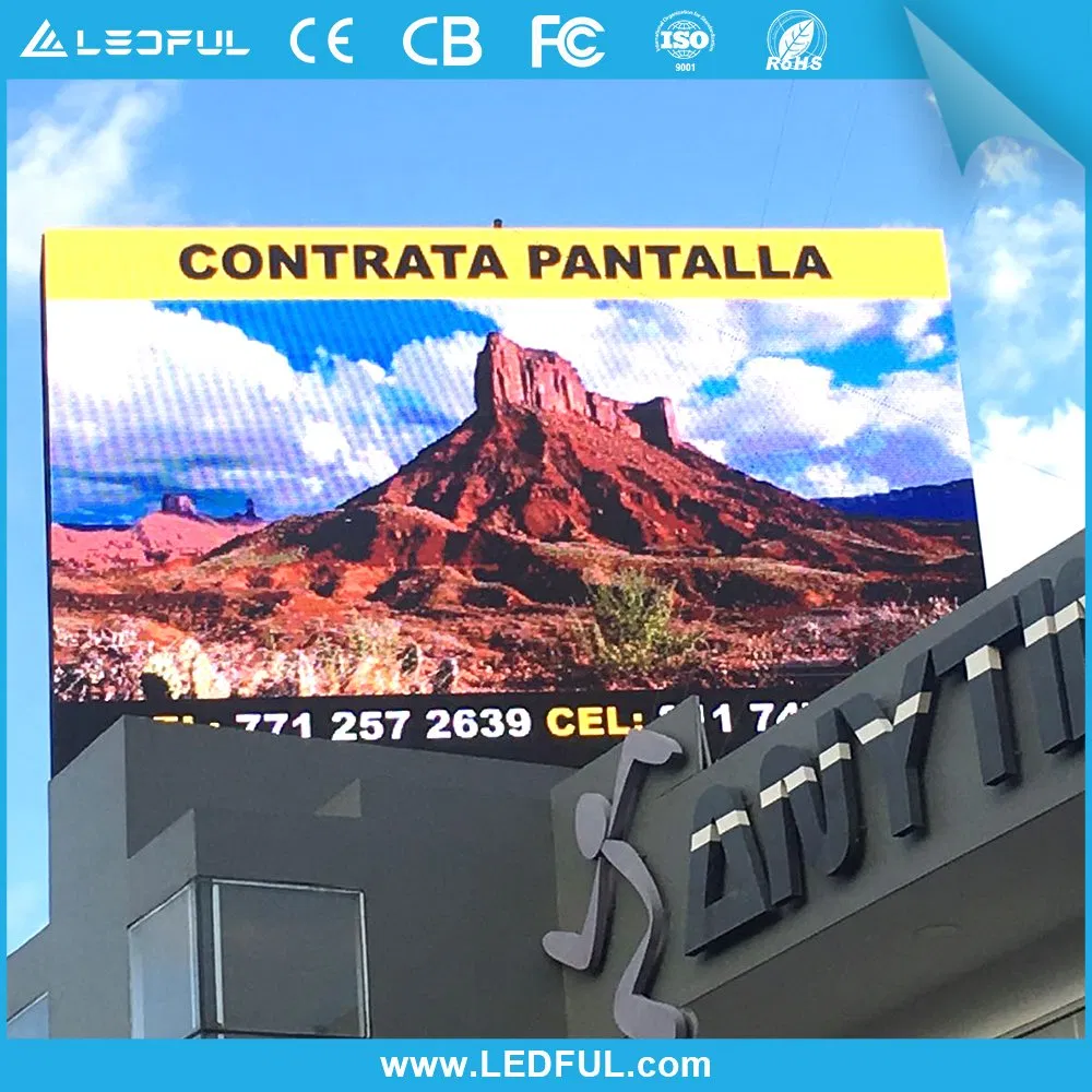 Outdoor LED Panel Pantalla LED Advertising LED Screen P5 P10 Buliding TV LED Display Screen Panels 960*960mm TV Wall Billboard
