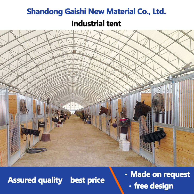 Portable PVC Waterproof Sunshade Tent for Farm Livestock Horse Cattle Shelter Canopy