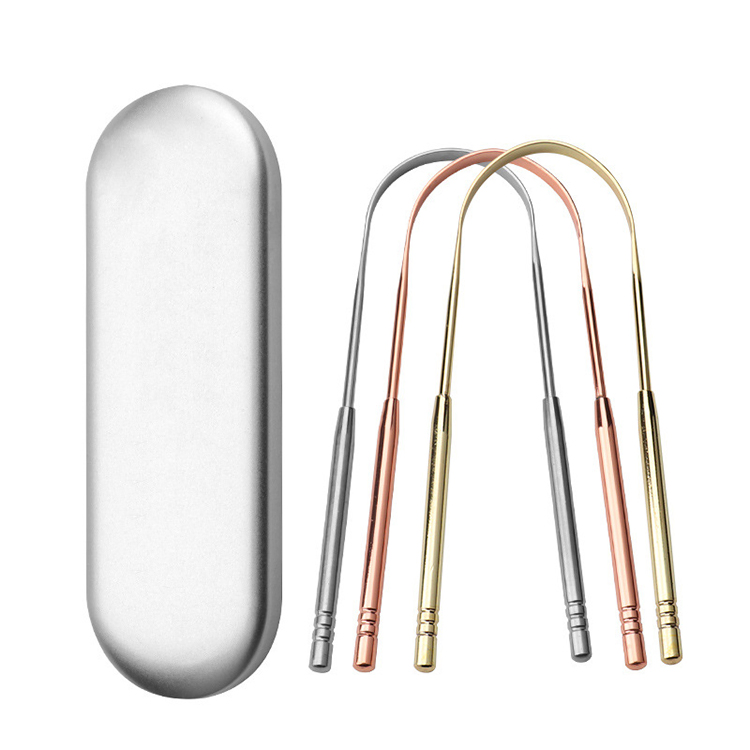 High Quality Stainless Steel Tongue Cleaner Tongue Scraper