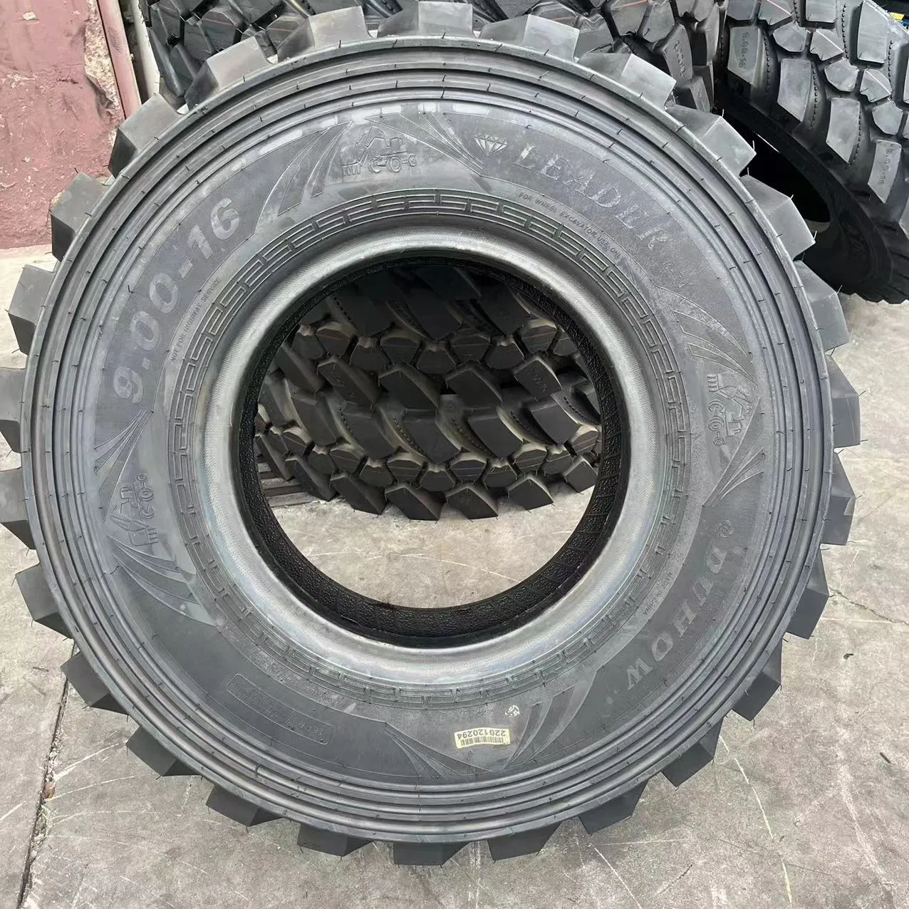 Bias Loader Tyre 7.50-16 / 8.25-16 / 9.00-16 Excavator OTR with Warranty