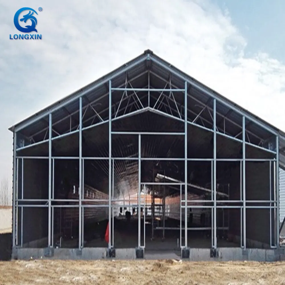 Quickly Built Good Usage Easily Feed Steel Chicken Poultry Best Quality Easily Built Galvanized Steel Structure Chicken Coop House