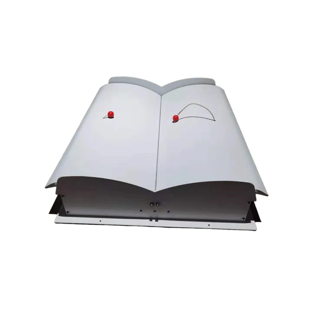 High Quality ABS Material Butterfly Ceiling Ventilation Window Air Inlet for Poultry Equipment