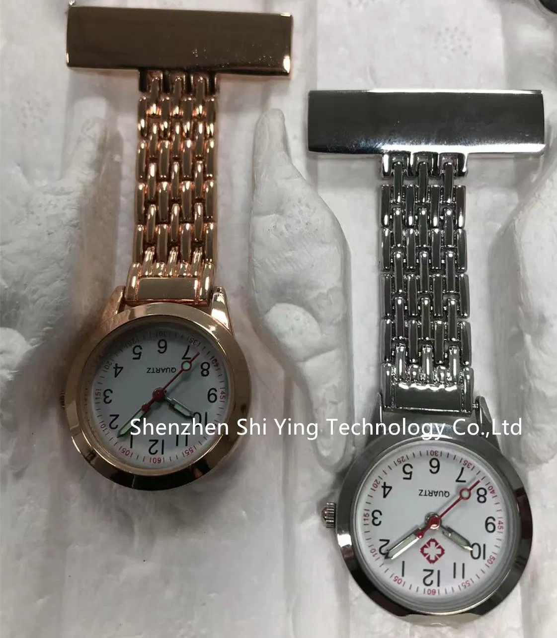 Custom Fashion Analog Quartz Breast Nurses Watches for Promotion Gifts