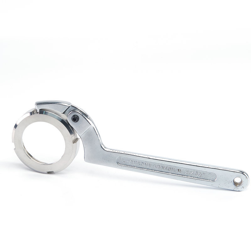 Square Head/Round Head Chromium-Vanadium Steel DIN Union Wrench, Adjustable Hook Wrench, Round
