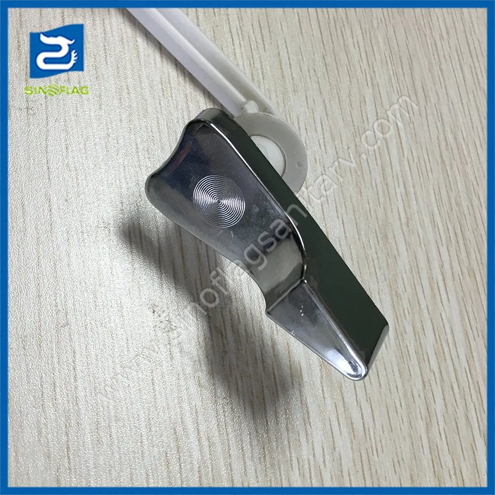 Wholesale New Chrome Metal Toilet Tank Flush Handle Lever with Plastic Arm
