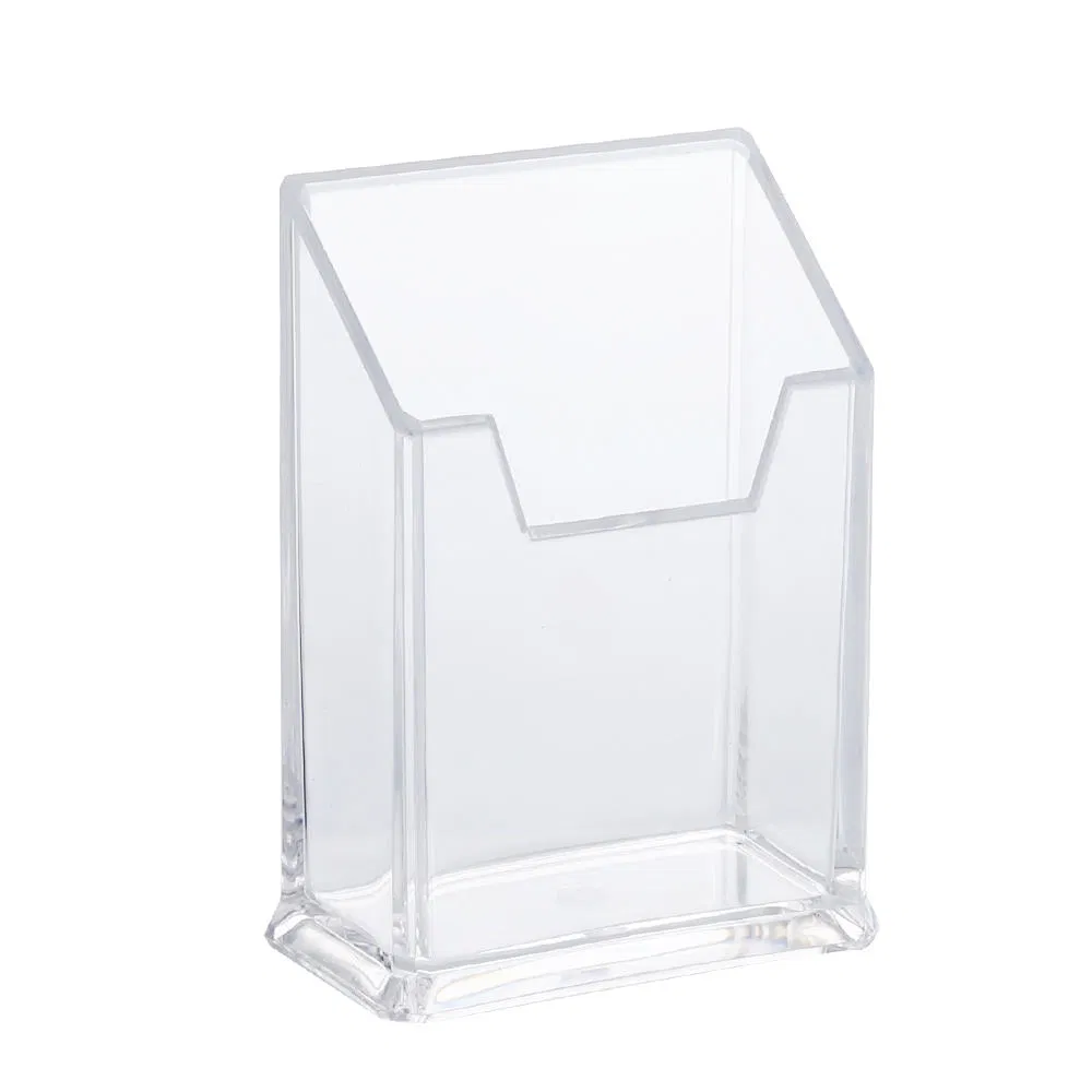 Customized Transparent Color Plastic Tissue Box Restaurant Table Use Tabletop Tissue Holder