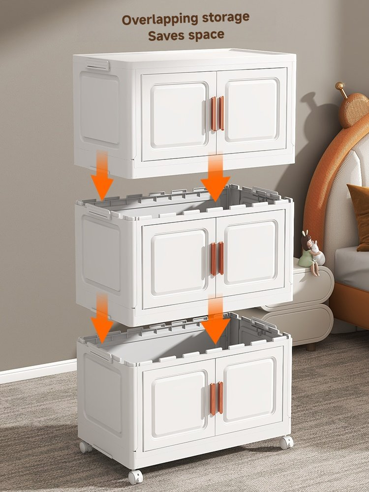 Складной пластиковый шкаф-гардероб с магнитной дверцей