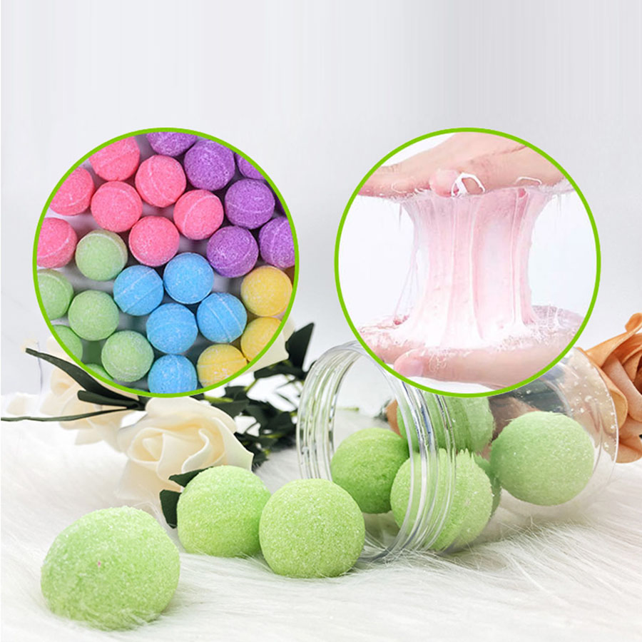 OEM Candy Sugar Body Scrub Ball Whitening Sugar Body Scrub Organic Body Care Exfoliator Colorful Body Scrub Balls