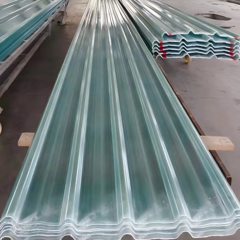 Heat Resistant Skylight FRP Sheet Fiberglass Reinforced Polyester Fiberglass Roofing Sheets Plastic Sheet for Roofing Material