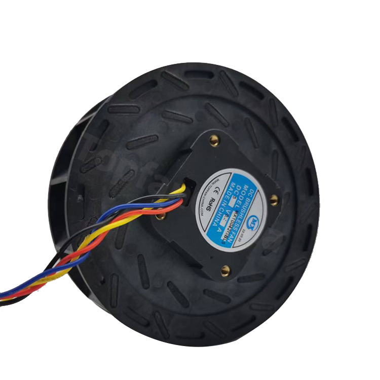 Вентилятор центробежный DC 24V Roots Blower 100x42мм