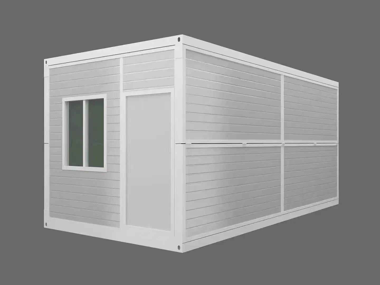 Move 20 FT Folding Prefabricated Container House Prefabricated Portable Garage