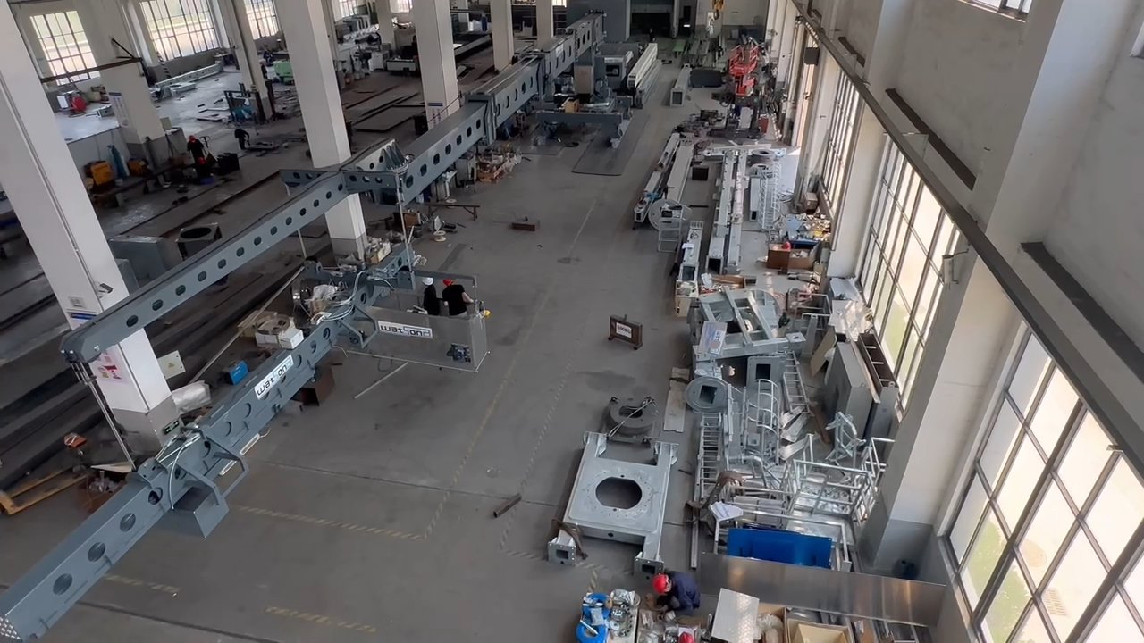 Bmu-Watsond High Rise Suspended Access Platform Building Maintenance Unit System/Customized Bmu